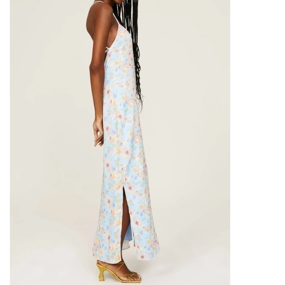 SOMETHING NAVY DRESS FLORAL Blue - Picture 3 of 15